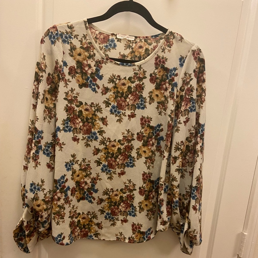 Floral Blouse | Pleione